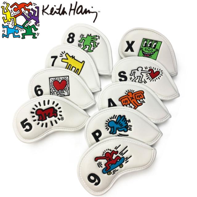 新品本物 キースヘリング Khic 01 アイアンカバー 9個組 5 9 P A S X Keith Haring キース ヘリング 在庫あり 即納 Olsonesq Com