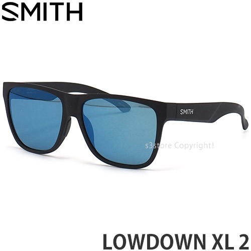 スミス LOWDOWN XL 2 フレーム:Matte Black レンズ:ChromaPop Polarized Blue Mirror