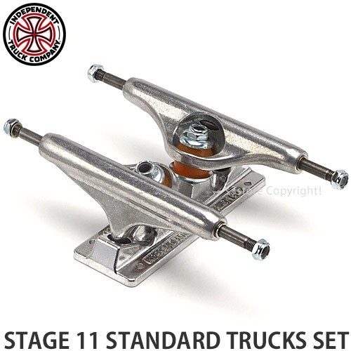 インディペンデント STAGE11 STANDARD TRUCK SET カラー:Silver サイズ:149Std