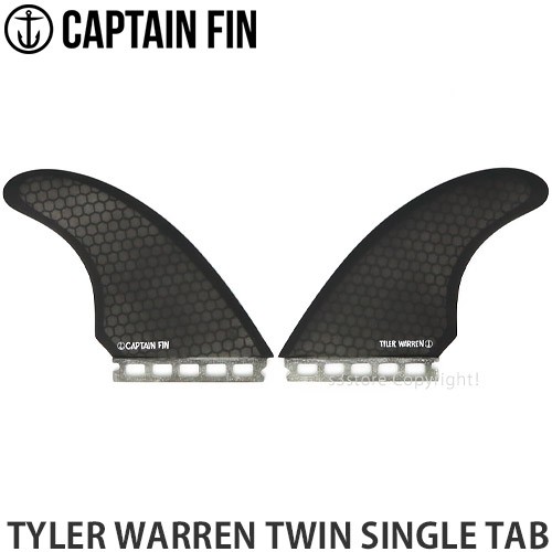 キャプテン フィン TYLER WARREN TWIN SINGLE TAB カラー:Black サイズ:5.51”