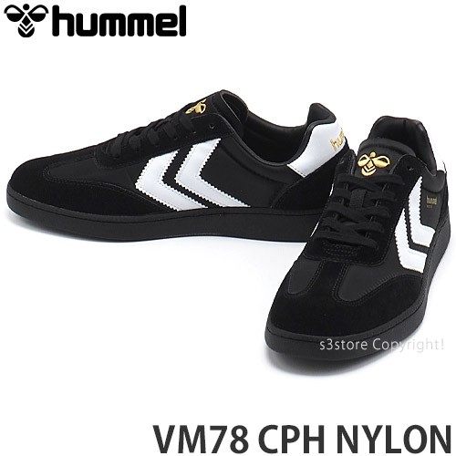 ヒュンメル VM78 CPH NYLON カラー:Black/Black