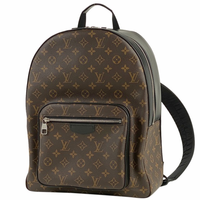 ルイ・ヴィトン Louis Vuitton ジョッシュ バックパック デイパック リュック モノグラムマカサー ブラウン ブラック M41530 メンズ 中古