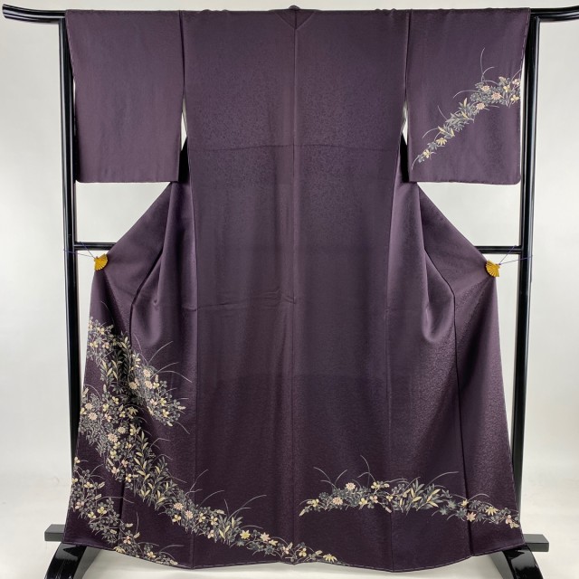 紬 身丈165.5cm 裄丈67.5cm 正絹 美品 秀品-