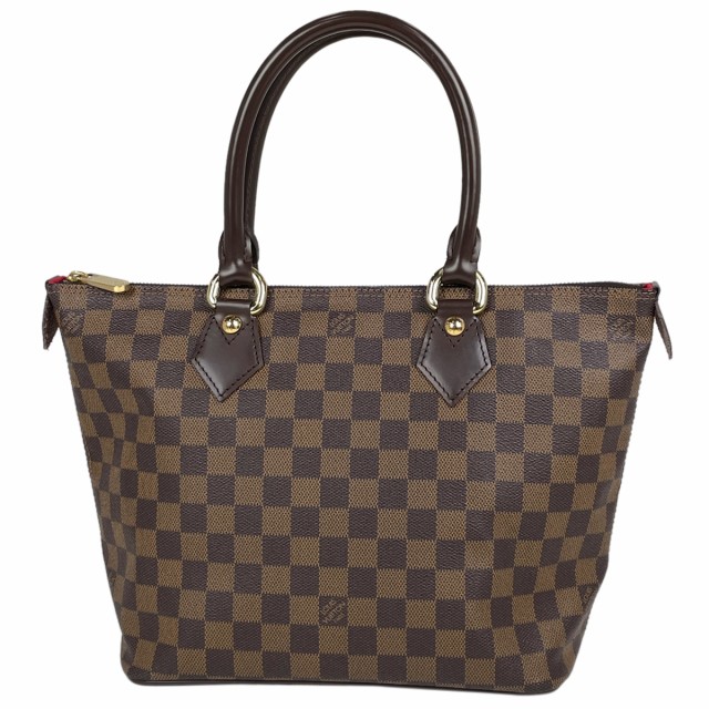 ルイ・ヴィトン Louis Vuitton サレヤ PM トートバッグ 手提げ ハンドバッグ ダミエ ブラウン N51183 レディース 中古