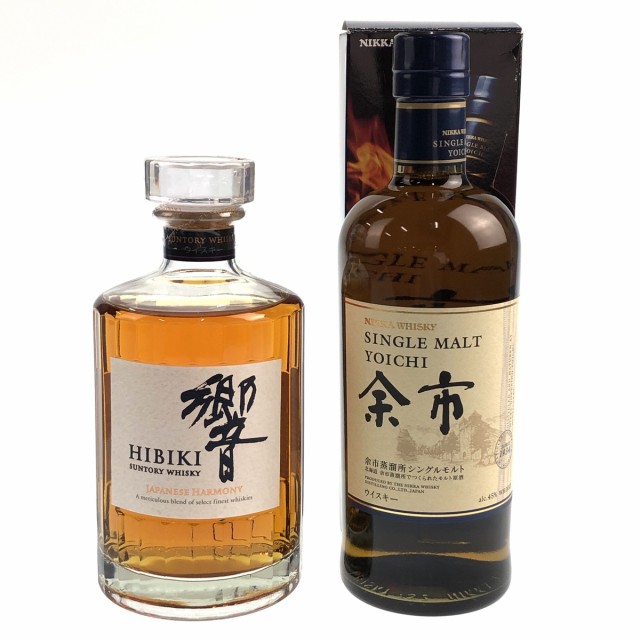 東京都内限定発送 2本 Suntory NIKKA 国産 700ml ウイスキー セット 古酒