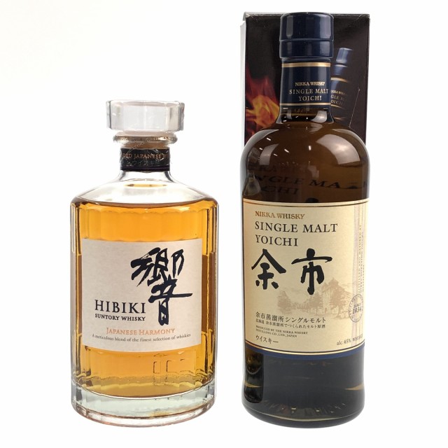 東京都内限定発送 2本 Suntory NIKKA 国産 700ml ウイスキー セット 古酒