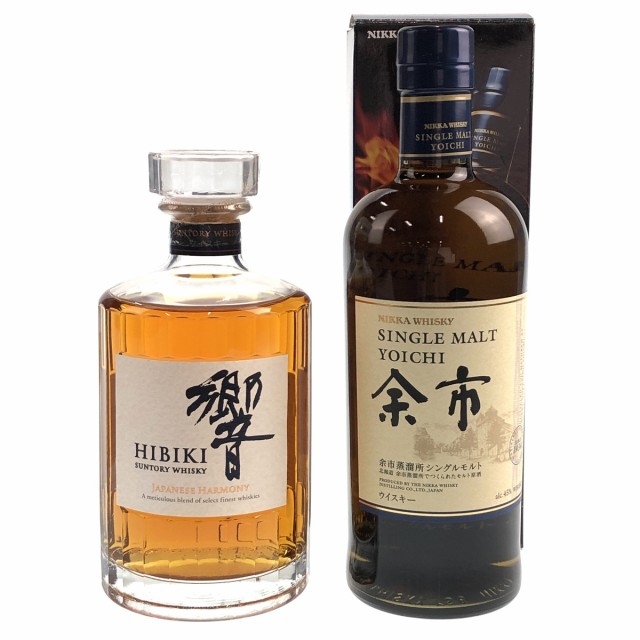 東京都内限定発送 2本 Suntory NIKKA 国産 700ml ウイスキー セット 古酒