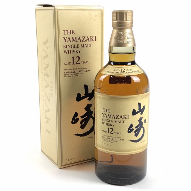 東京都内限定発送 サントリー SUNTORY 山崎 12年 シングルモルト 700ml 国産ウイスキー 古酒