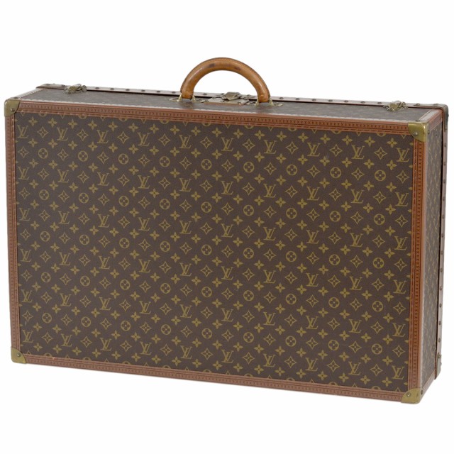 ルイ・ヴィトン Louis Vuitton アルゼール 80 トランク トラベルケース 旅行バッグ モノグラム ブラウン M21224 レディース 中古