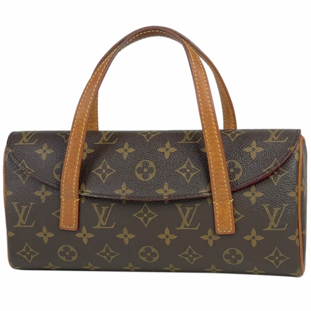 ルイ・ヴィトン Louis Vuitton ソナチネ 手提げ ハンドバッグ モノグラム ブラウン M51902 レディース 中古