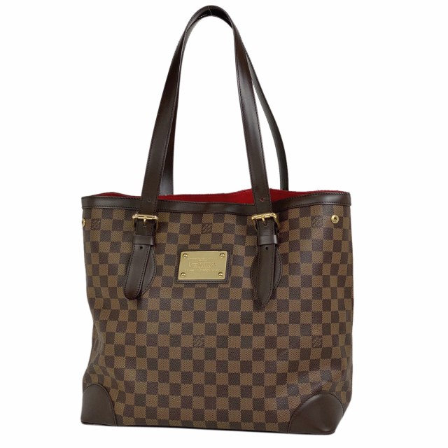 ルイ・ヴィトン Louis Vuitton ハムステッド GM ショルダーバッグ トートバッグ ダミエ ブラウン N51203 レディース 中古