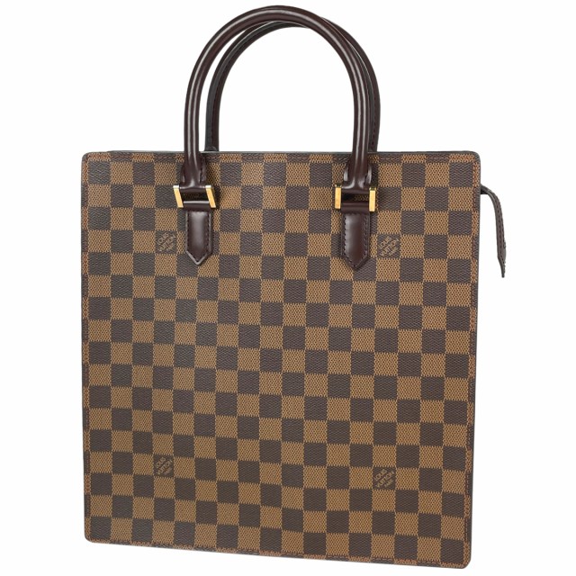 ルイ・ヴィトン Louis Vuitton ヴェニス PM ハンドバッグ 手提げ トートバッグ ダミエ ブラウン N51145 レディース 中古