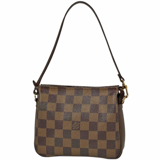 ルイ・ヴィトン Louis Vuitton トゥルース メイクアップ メイク コスメ ハンドバッグ ダミエ ブラウン N51982 レディース 中古