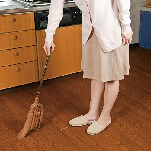 Sale 送料無料 アズマ 室内用シュロほうき 吾妻棕櫚箒皮短柄 穂幅23cm 全長72cm 幹の皮をまいて束ねた上級棕櫚箒 匠117 日本産 Www Servblu Com