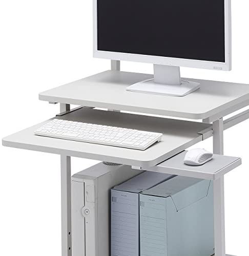 格安定番 サンワサプライ マーケット - 50SHOP au PAY マーケット店|商品ロットナンバー:505587315 パソコンデスク パソコンラック(W600×D530×H1170‾1320mm) RAC-EC32の通販はau PAY 国産通販