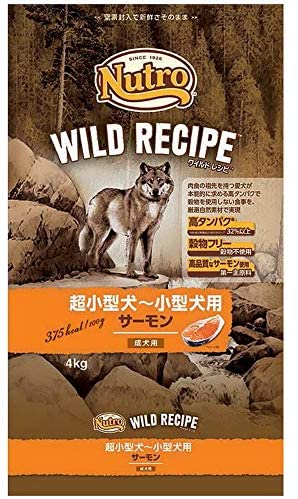 100 安心保証 ニュートロジャパン ワイルド レシピ 超小型犬 小型犬用 成犬用 サーモン 4kg 正規販売代理店 Www Centrodeladultomayor Com Uy