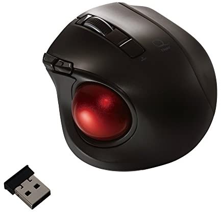 超目玉アイテム Digio2 Q 小型 トラックボール 2 4ghz ワイヤレスマウス 静音 5ボタン ブラック 48358 日本製 Iacymperu Org