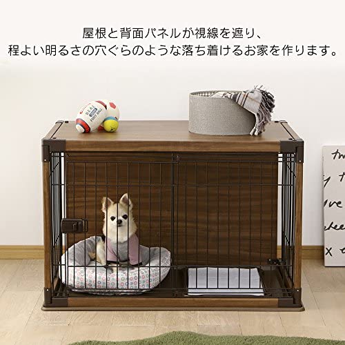 待望の再入荷 アイリスオーヤマ インテリアウッディサークル ダークブラン ペット用 幅97 5 高63 5cm 期間限定開催 Carlavista Com