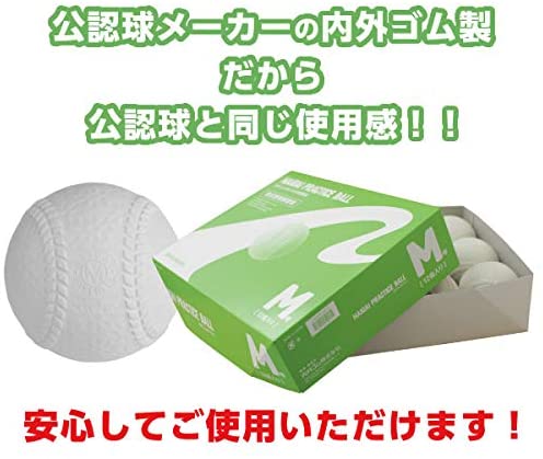 ファイナルバーゲン 内外ゴム Naigai ナイガイベースボール Mプラクティス 1ダース 12球 白 ぽっきりsale対象 Centrodeladultomayor Com Uy