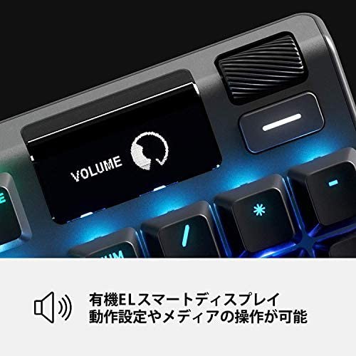 格安超激得 SteelSeries 有機EL ディスプの通販はau PAY マーケット - 50SHOP au PAY マーケット店|商品ロットナンバー:4911 日本語配列 ゲーミング キーボード Apex Pro JP 磁気ホール効果センサー OmniPointスイッチ 人気SALE2023