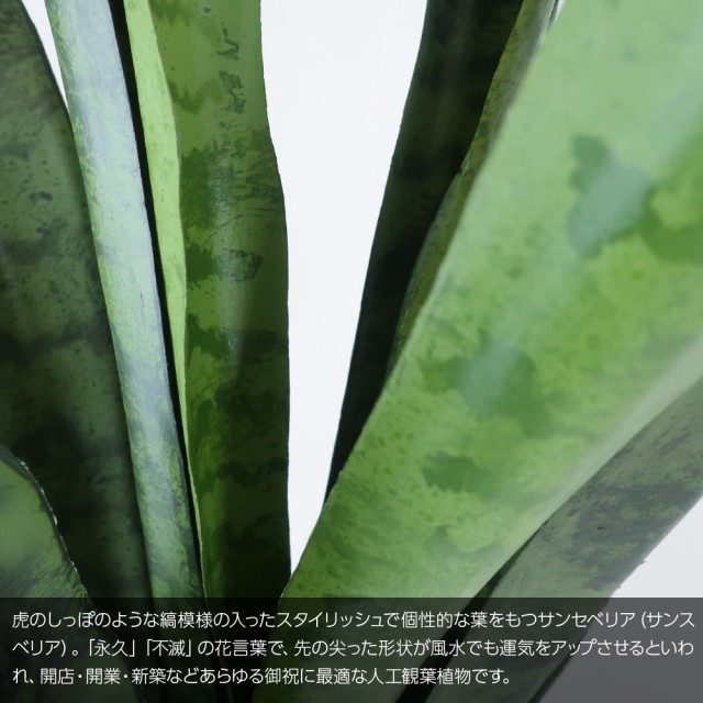 内祝い 人工観葉植物 フェイクグリーン 観葉植物 造花 光触媒 サンスベリア 千歳蘭 ポット 80cm 鉢植 インテリア フェイク Ct触媒 お祝い 待望の再入荷