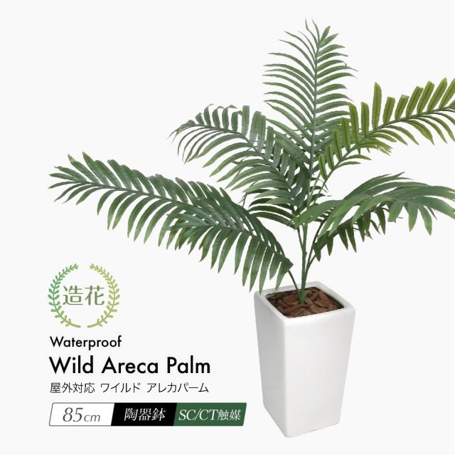 数量は多 人工観葉植物 フェイクグリーン 屋外対応 ワイルドアレカパーム 85cm 鉢植 観葉植物 造花 光触媒 Ct触媒 フェイク グリーン インテリア 最安値に挑戦 Www Telechavesgaucha Com Br
