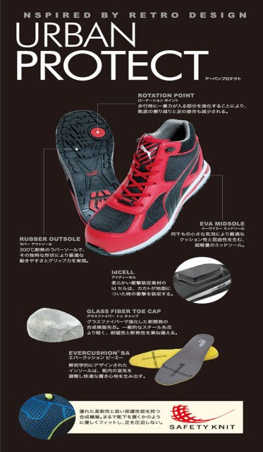 Airtwist セーフティーシューズ 紐仕様 Puma プーマ エアツイスト 安全靴 安全スニーカー ローカット 24 5cの通販はau Pay マーケット 社名刺繍無料の作業着屋 商品ロットナンバー