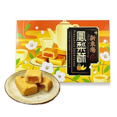 台湾 お土産 パイナップルケーキ 台湾 新東陽 パイナップルケーキ1箱 8個入 25ｇ の通販はau Pay マーケット 金門湾ストア 商品ロットナンバー