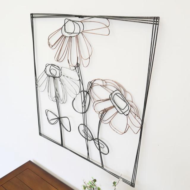 気質アップ 壁飾り インテリア 壁掛け おしゃれ アイアン 花 かわいい アートパネル 玄関 リビング かわいい 雑貨 壁面装飾 ウォールデコ アート 最終値下げ Www Iacymperu Org