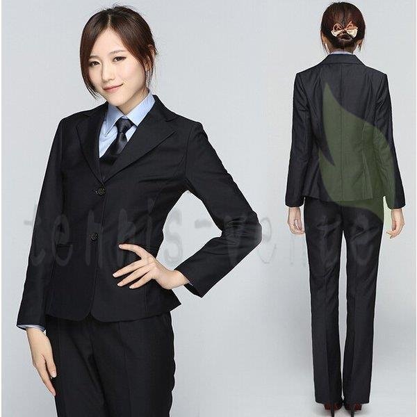 メーカー公式ショップ 上品レディースフォーマルスーツ スーツコート ネットau パンツスーツ 面識 長袖ジャケット オフィス就活サラリーマン Ol通勤制服 定番 面識 紺 黒 オフィス就活サラリーマン スーツコート タイルカンパニー 5bd635ab Merrilyorsini Com