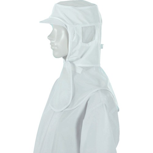 ジーベック 白衣フード 25400 白 日本初の 超高品質で人気の
