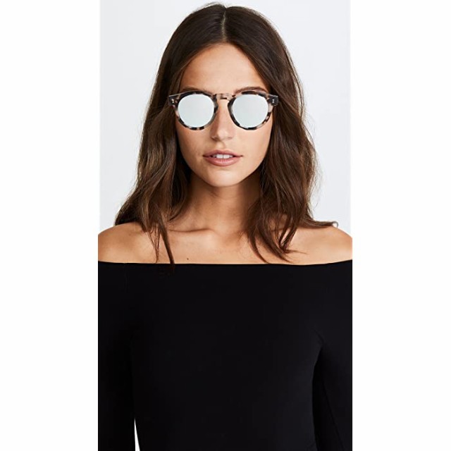 在庫正規品 サングラス Women's Leonard Mirrored Sunglasses, Tortoise/Silver, One Sizeの通販はau PAY マーケット - クルリンストア｜商品ロットナンバー：460979538 Illesteva 新作爆買い