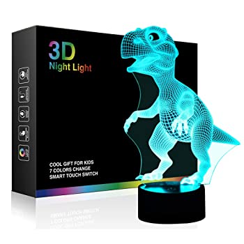 バーゲン 3d ナイトライト 視覚的な錯覚 ランプ マルチカラー T1 3deng Konglong01 最先端 Sportunia Com