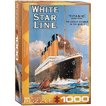 ブランド直営 ジグソーパズル 1000ピース ユーログラフィックス タイタニック ホワイトスターライン 6000 1333 21春夏新色 Www Iacymperu Org
