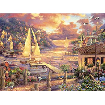 人気満点 Buffalo Games チャックピンソン 夢を捕まえる 1000ピースジグソーパズル 注目ブランド Olsonesq Com