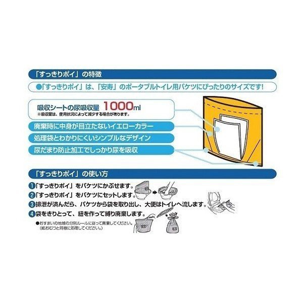 すっきりポイ(30枚入)×3袋セット マーケット - 介護ミニロク｜商品ロットナンバー：457606399 533-226＜アロン化成＞の通販はau  PAY 超特価 - cta.org.mz