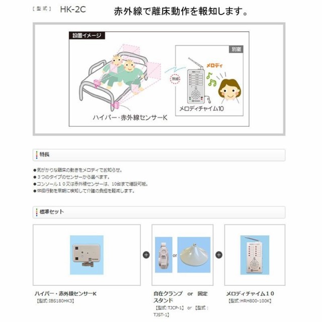 プレゼントを選ぼう！ 徘徊 防止 センサー サイドコールＣ ハイパー サイドセンサー ハイパー送信器 ハイパー受信器