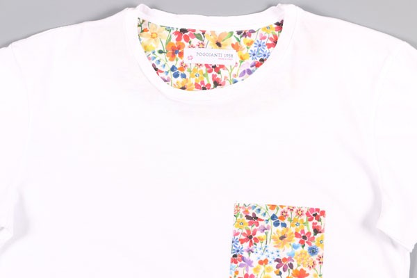シンプルな POGGIANTI S 22988 の通販はau PAY マーケット - Utsubo Stock|商品ロットナンバー:461265040 1958(ポジャンティ 1958) Uネック半袖Tシャツ 961E20-01 ホワイト コットン