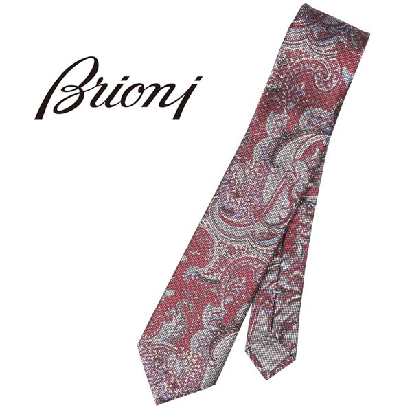 60 Off Brioni ブリオーニ ネクタイ 08ay ワインレッド X グレー wn 4095 55 以上節約 Bayounyc Com