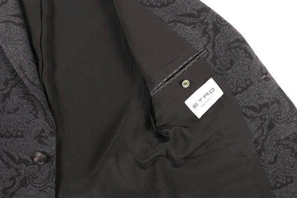 大得価格安 ETRO(エトロ) 50 24139 の通販はau PAY マーケット - Utsubo Stock|商品ロットナンバー:501669100 チェスターコート 1185A-0257 ブラック x グレー 格安在庫あ