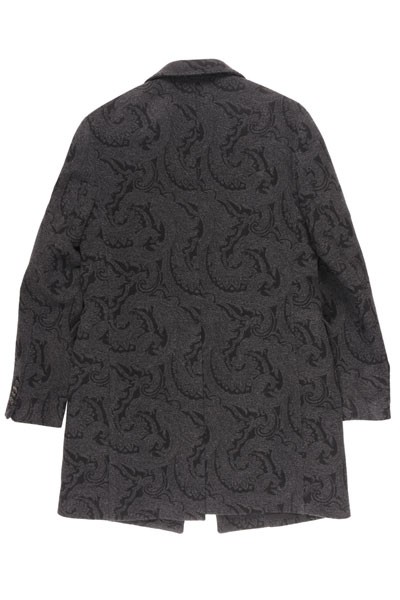 大得価格安 ETRO(エトロ) 50 24139 の通販はau PAY マーケット - Utsubo Stock|商品ロットナンバー:501669100 チェスターコート 1185A-0257 ブラック x グレー 格安在庫あ