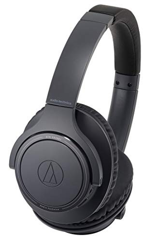 audio-technica SoundReality ワイヤレスヘッドホン Bluetooth マイク付 最大70時間再生 ブラック ATH-SR3