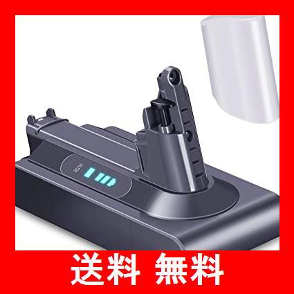 KUNLUN 掃除機交換用バッテリー ダイソンV10バッテリー SV12 交換品 3500mAh 25.2V dyson V10 Fluffy/ V10 Fluffy+/V10 Absolute/V10 Ani