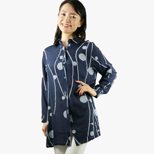 プレザント ギフト スラブ調シャツチュニック刺繍が可愛い 40代 50代ファッション 60代ファッション 70代80代ミセスファッションの通販はau Pay マーケット Lanarion 商品ロットナンバー