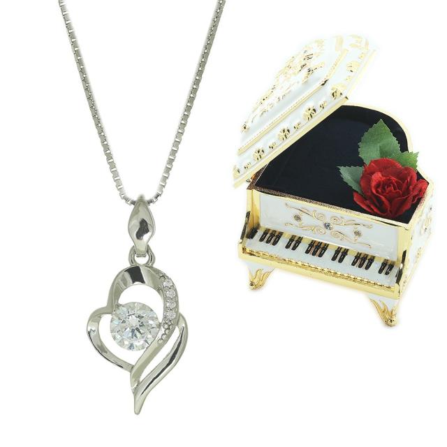 超安い品質 レディース ネックレス 福袋 お年玉 1月誕生日プレゼント ホワイトピアノ Y631 Pw デバリエ ペンダント