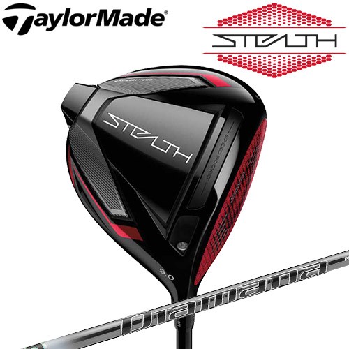 TaylorMade [テーラーメイド] STEALTH[ステルス] ドライバー Diamana PD 60 カーボンシャフト【2022年モデル】