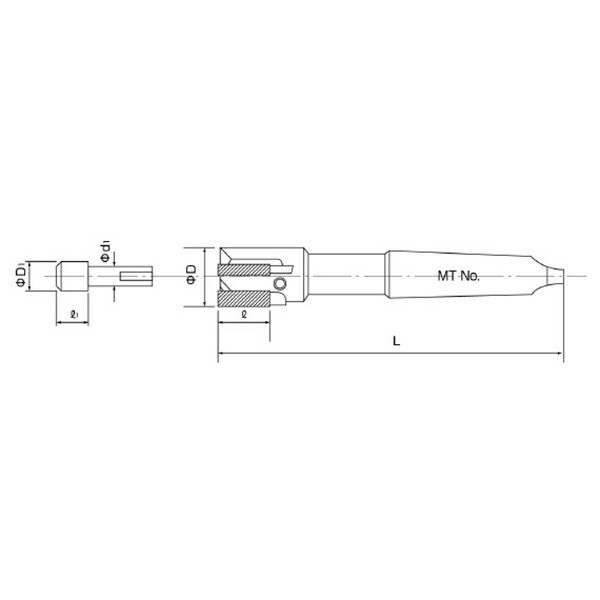 超硬エンドミル テーパ φ1×片角 12° ユニオンツール CCTE201024-8107