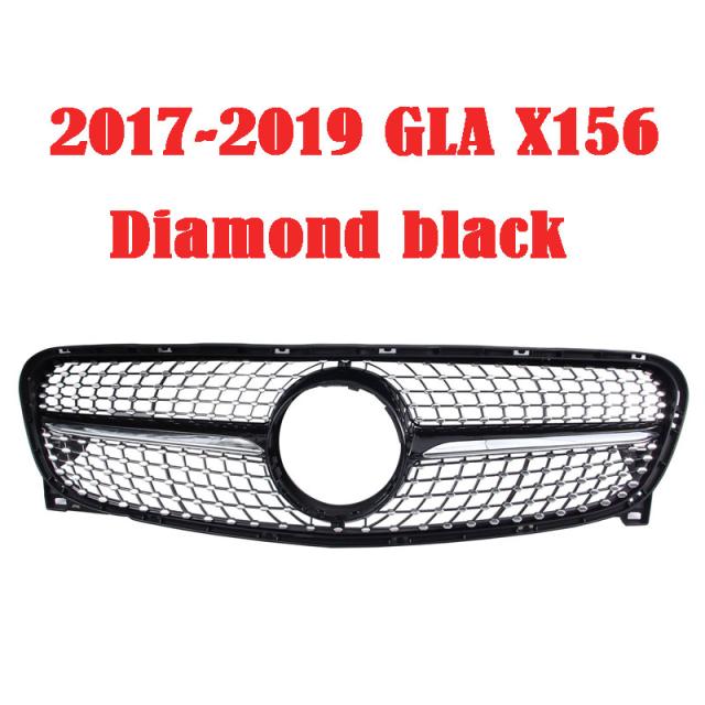 交換無料 人気 Mercedes Benz メルセデス ベンツ Gla X156 17 19 フロントグリル ダイヤモンド パーツ カスタム 輸入 新版 Bayounyc Com
