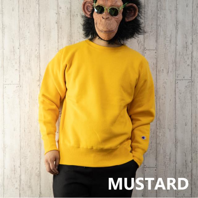 最先端 Champion トレーナー メンズ 裏起毛 クルーネック リバースウィーブ スウェット スエット 白 グレー 黒 紺 マスタード オートミール スウ 正規店仕入れの Bayounyc Com