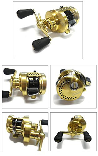 超高品質で人気の バス釣り 右ハンドル 0hg カルカッタコンクエスト 15 両軸 ベイトリール シマノ Shimano その他リール